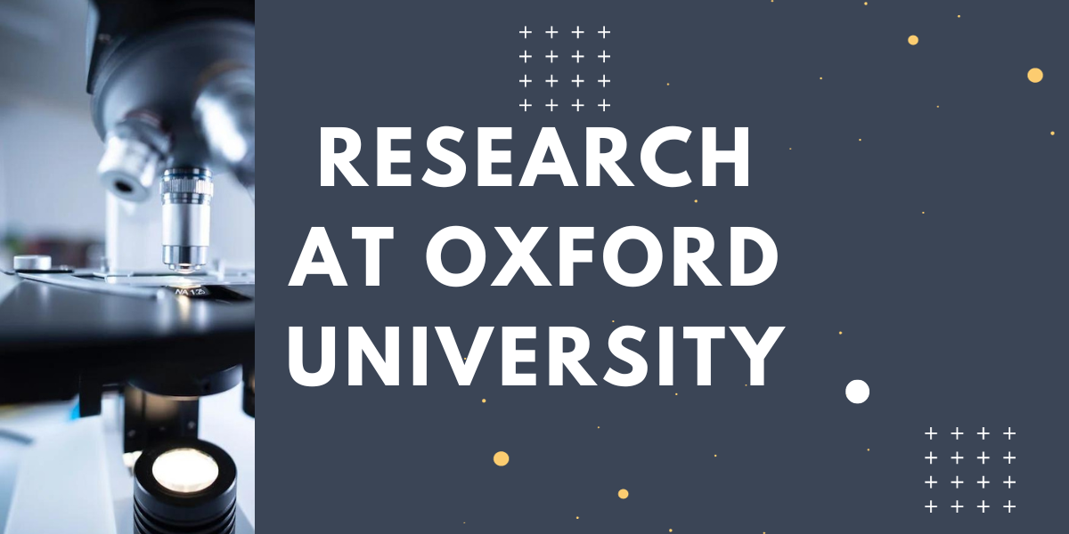 Research At Oxford University