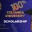 Columbia University Scholarship in the USA