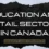 Education and Retail Sectors in Canada