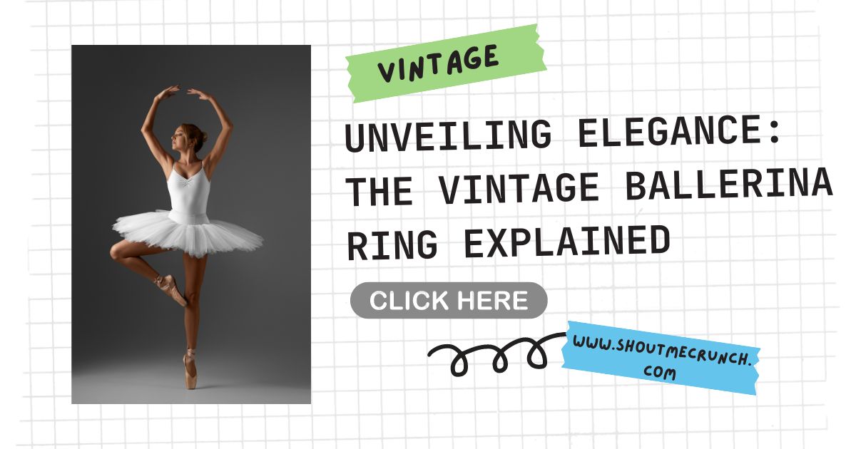 Vintage Ballerina Ring