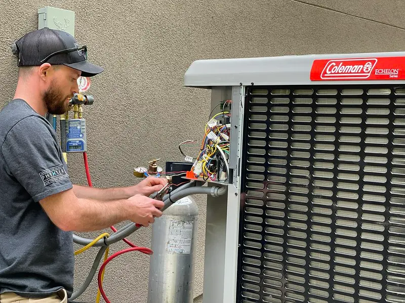 heat pump installation