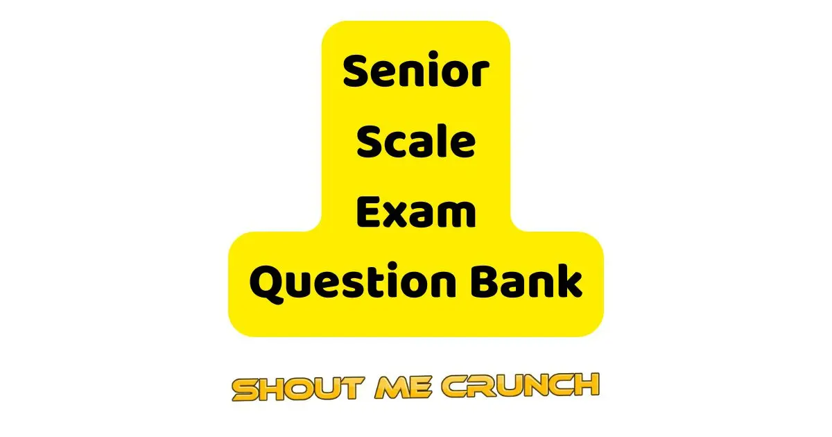 Senior Scale Exam